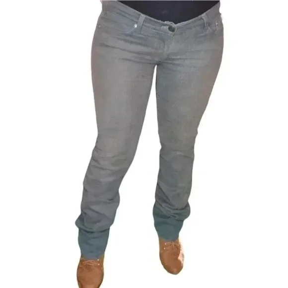 Rock & Republic Womens Grey Jeans Size 30 - Picture 5 of 13